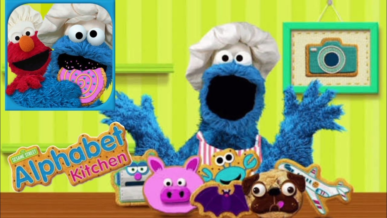 Kids Learn ABC Alphabet Sesame Street Kitchen| Fun Learning For Children.