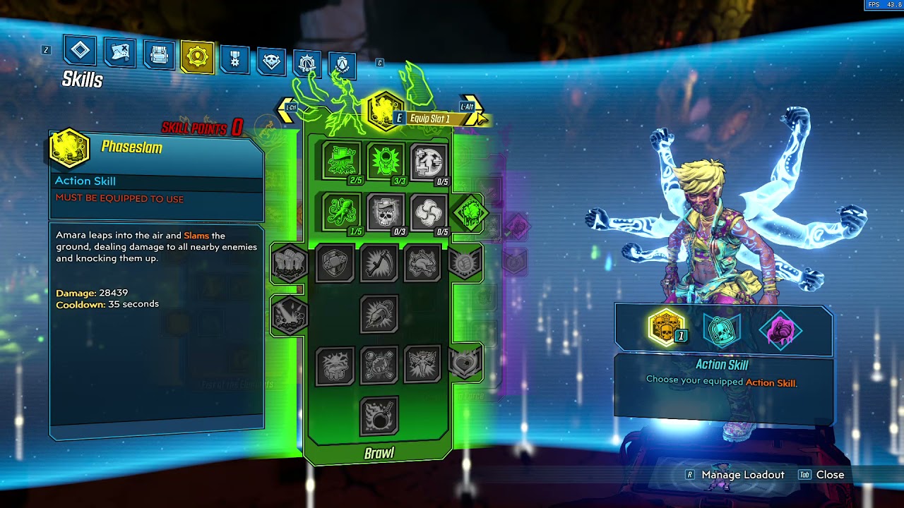 Borderlands 3 | Amara M11 lvl 65 | Hemovorous | Deathless Urad build