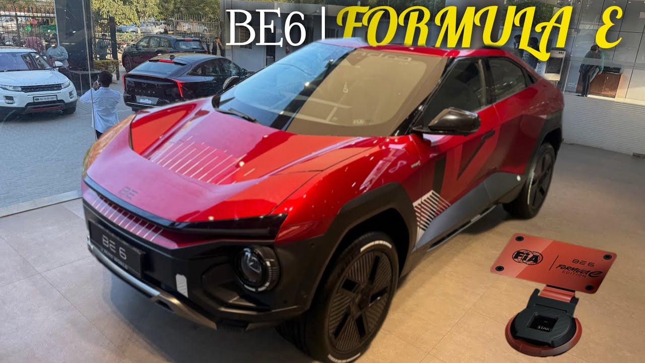 Mahindra BE.6 Formula E Edition @23.69L | Electric SUV Inspired by Formula E | Shrish Kaushik