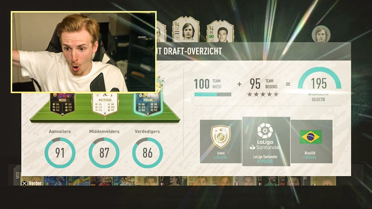 Een 195 draft is easy