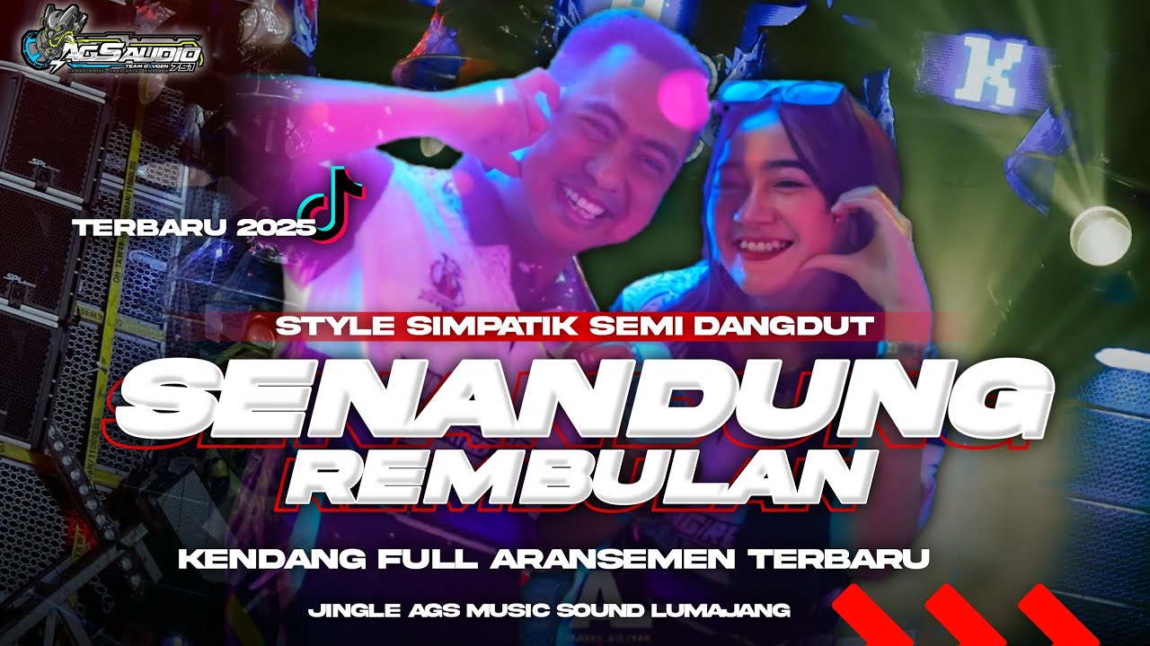 DJ SENANDUNG REMBULAN🔥FULL ARANSEMEN TERBARU•STYLE SIMPATIK KENDANG VIRAL💥COCOK BUAT HAJATAN
