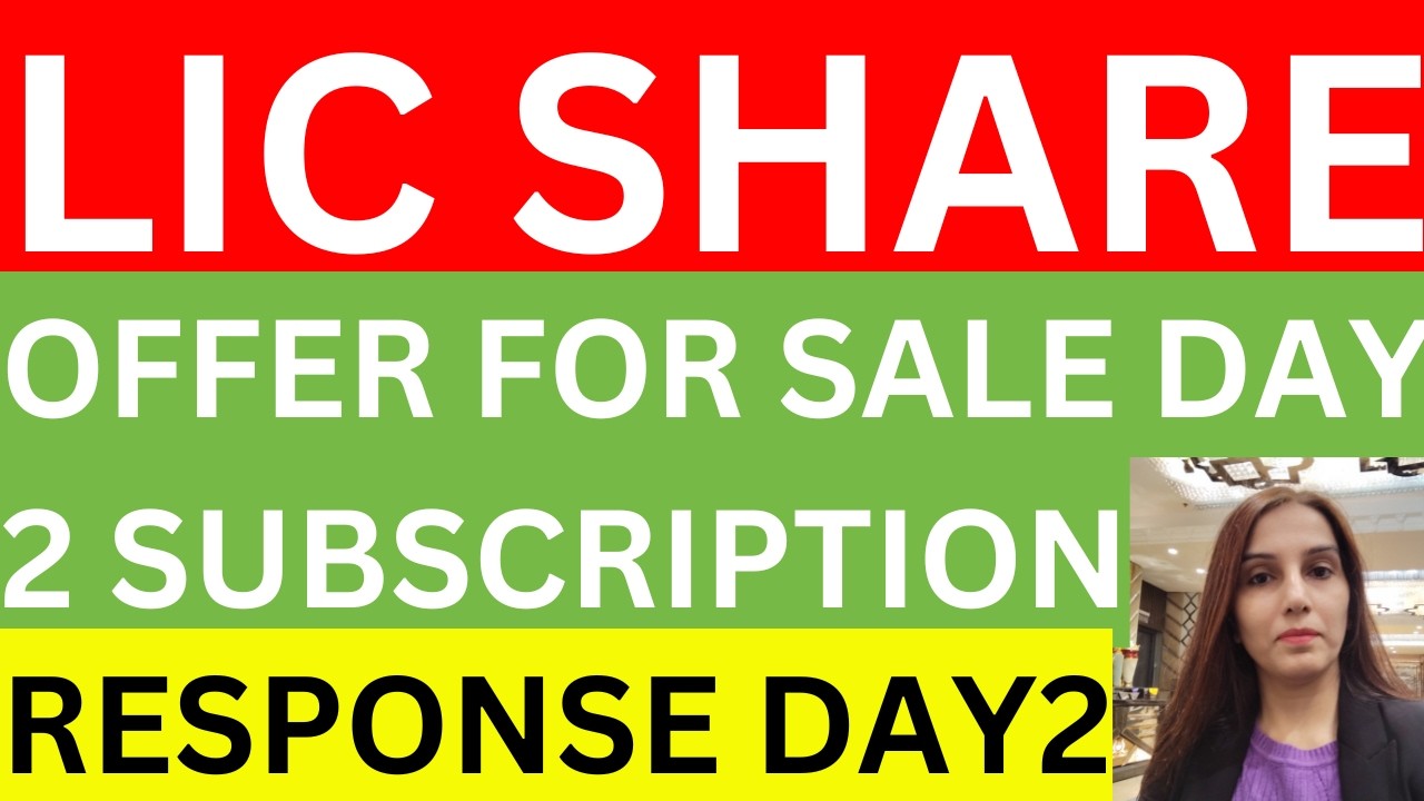 LIC OFS day 2 subscription status | LIC share news today | LIC OFS | stocks | share market
