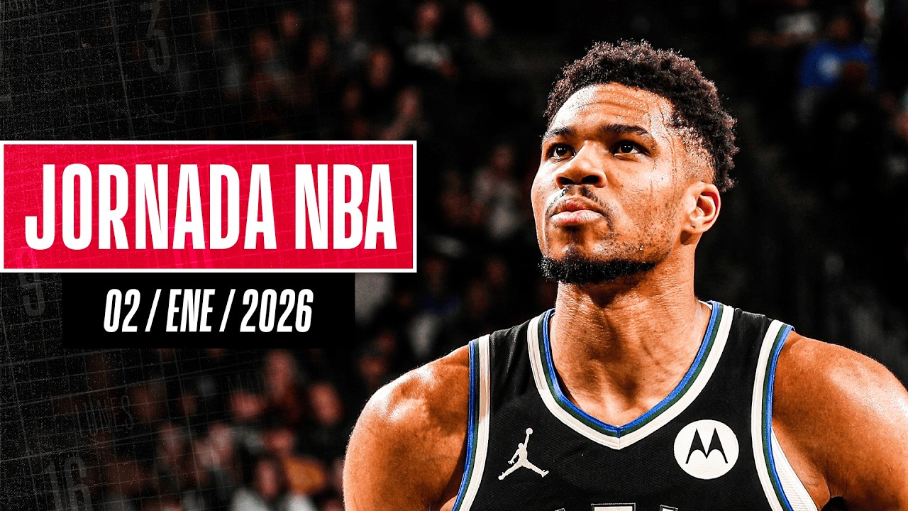 ¡GIANNIS ANTETOKOUNMPO logra la victoria con el TIRO FINAL! | Resultados Jornada NBA (02/ene/2026)