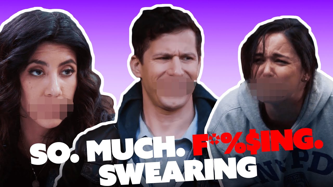 the nine-nine swearing for 8 minutes straight | Brooklyn Nine-Nine | Comedy Bites