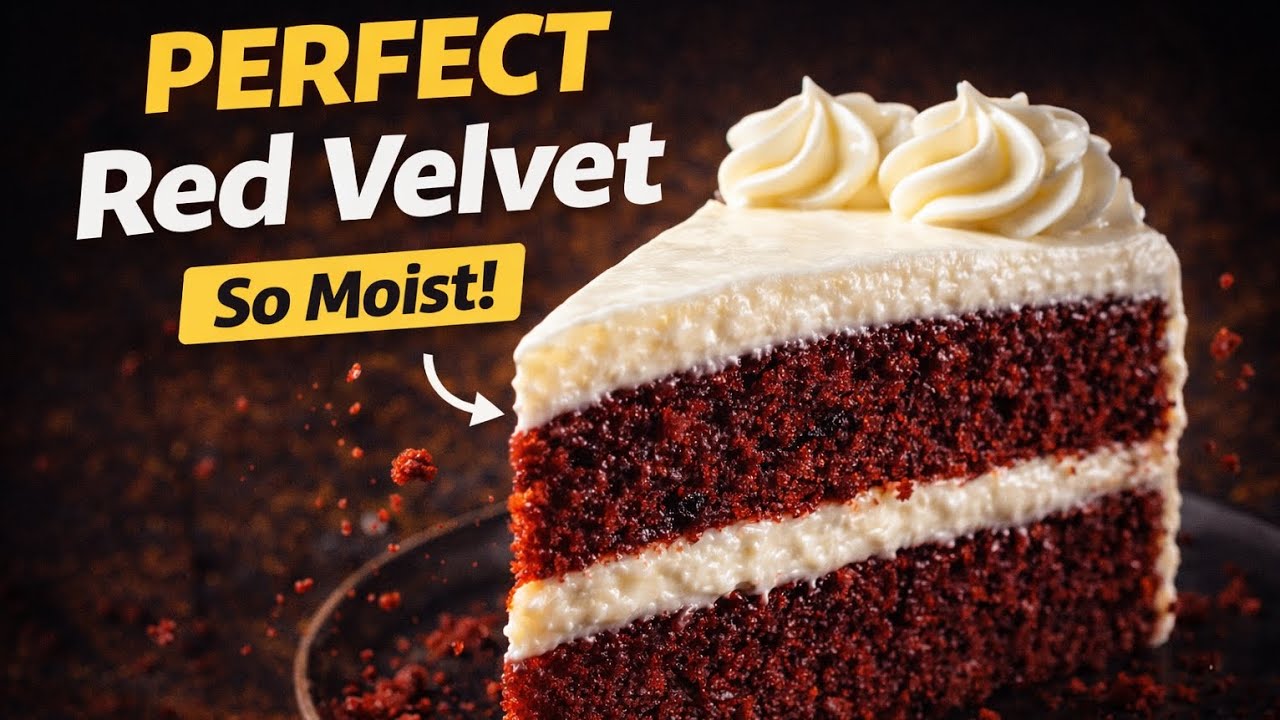 Red Velvet Cake Recipe 🍰 | Soft & Moist රෙඩ් වෙල්වට් කේක් #redvelvetcakedesign #cake#cakes#chocolate