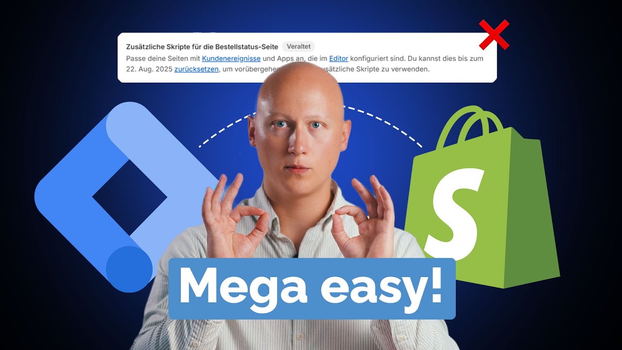 Google Tag Manager 2026 mit Shopify einrichten (Kostenlose GA4 & Google Ads Templates)