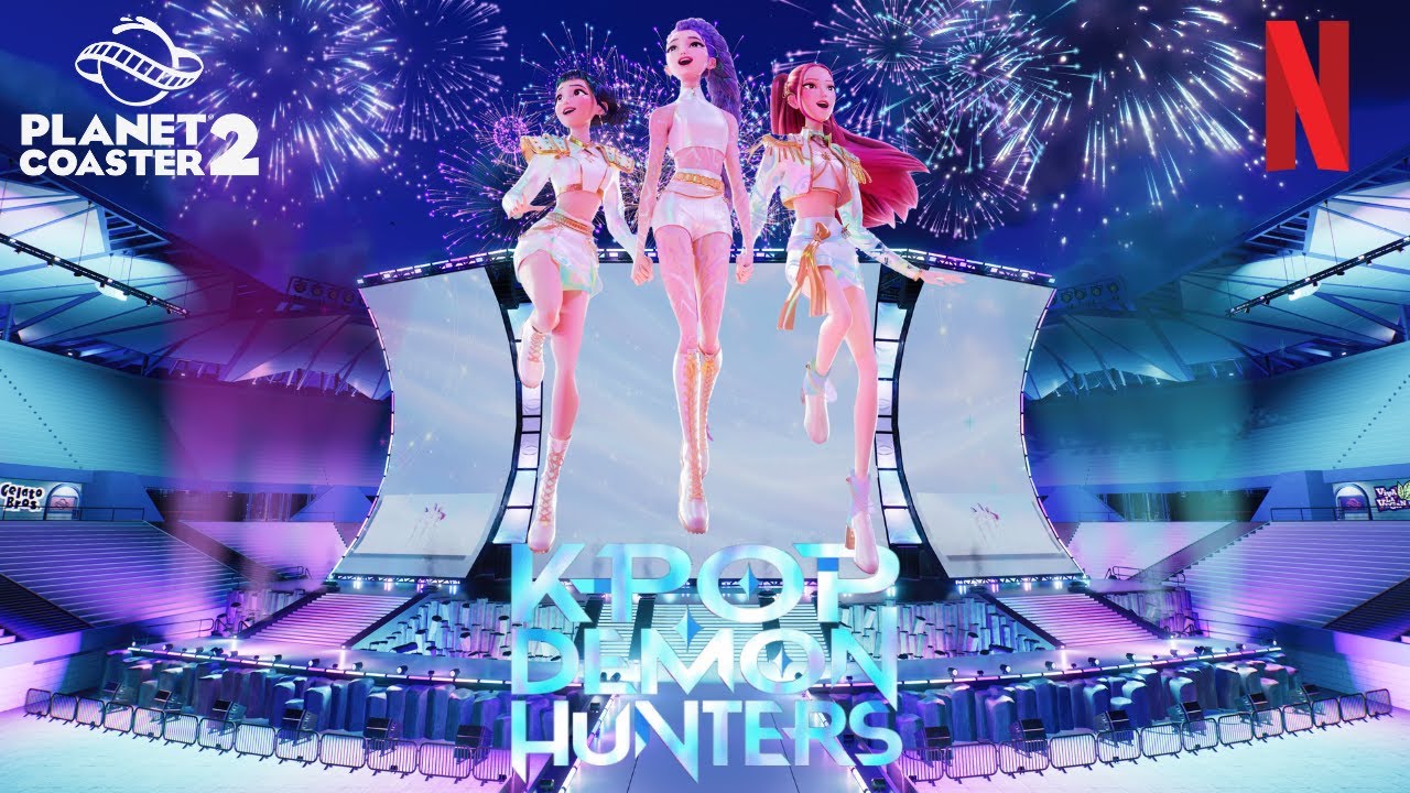 What It Sounds Like FULL PERFORMANCE K-Pop Demon Hunters Live in @PlanetCoaster  Part Two