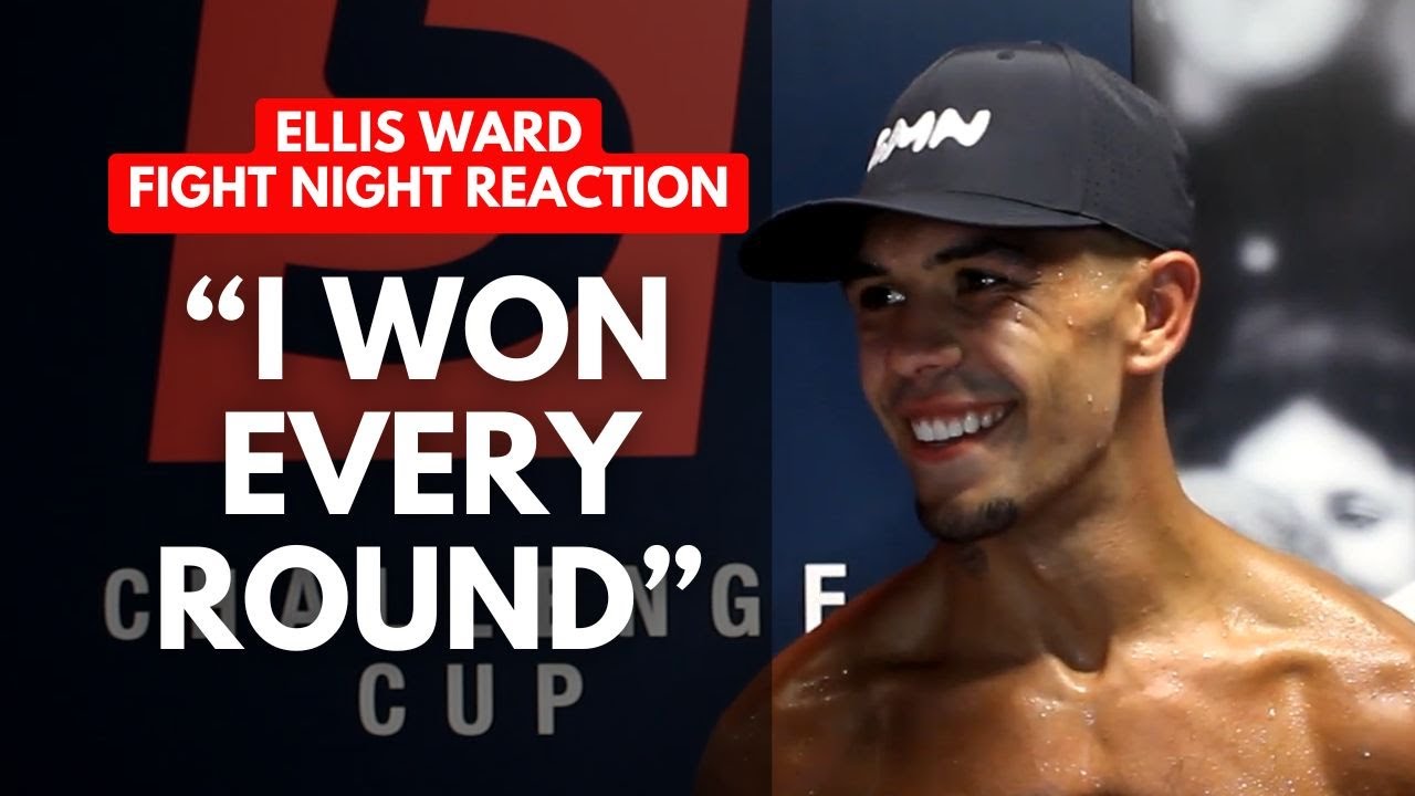 ELLIS WARD reacts to latest win, going 3-0, fighting in the heat and next steps...