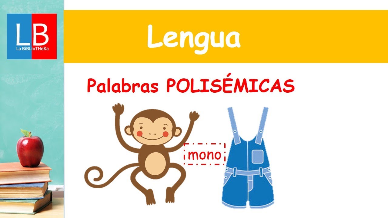 Palabras POLISÉMICAS para niños ✔👩‍🏫 PRIMARIA