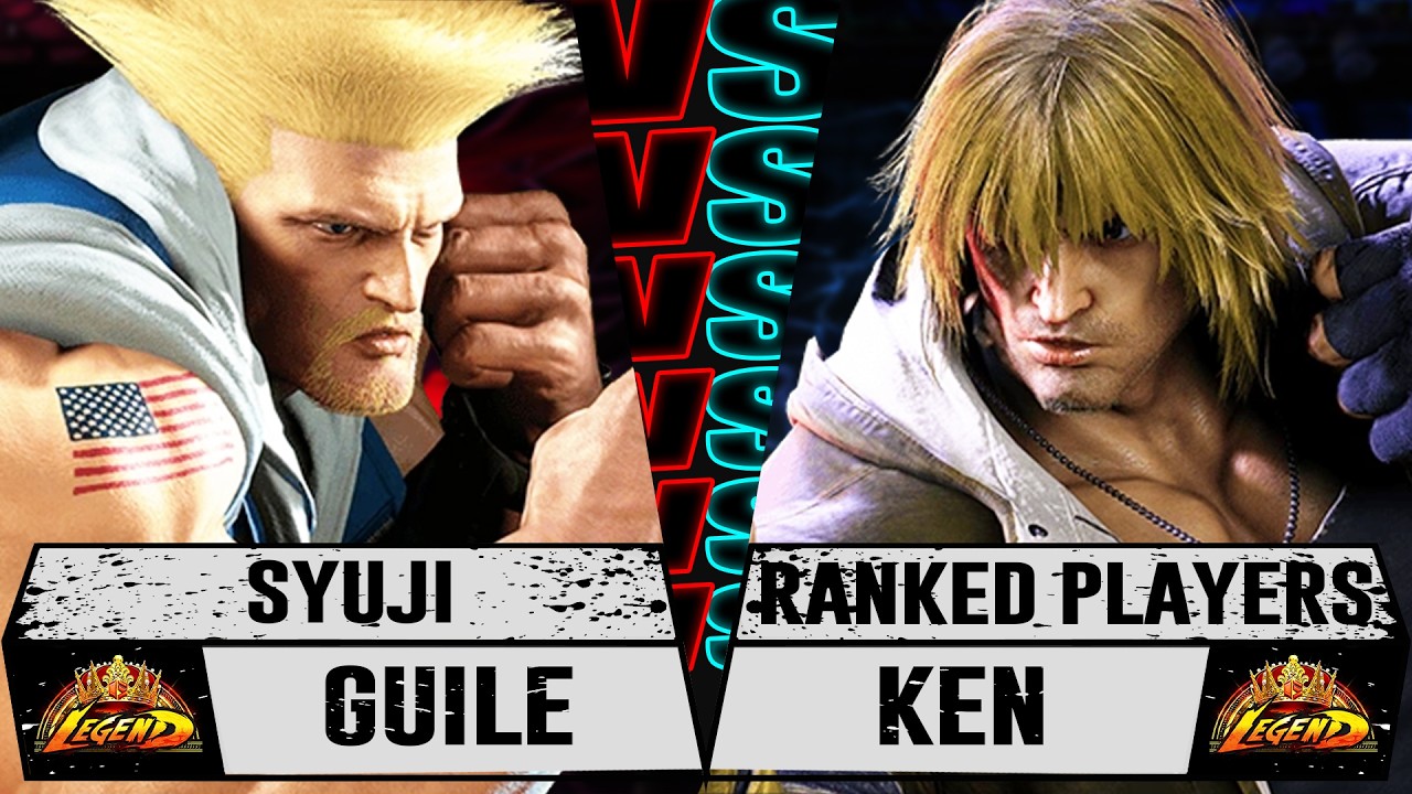 Syuji (Guile) vs Ranked Players - Street Fighter 6