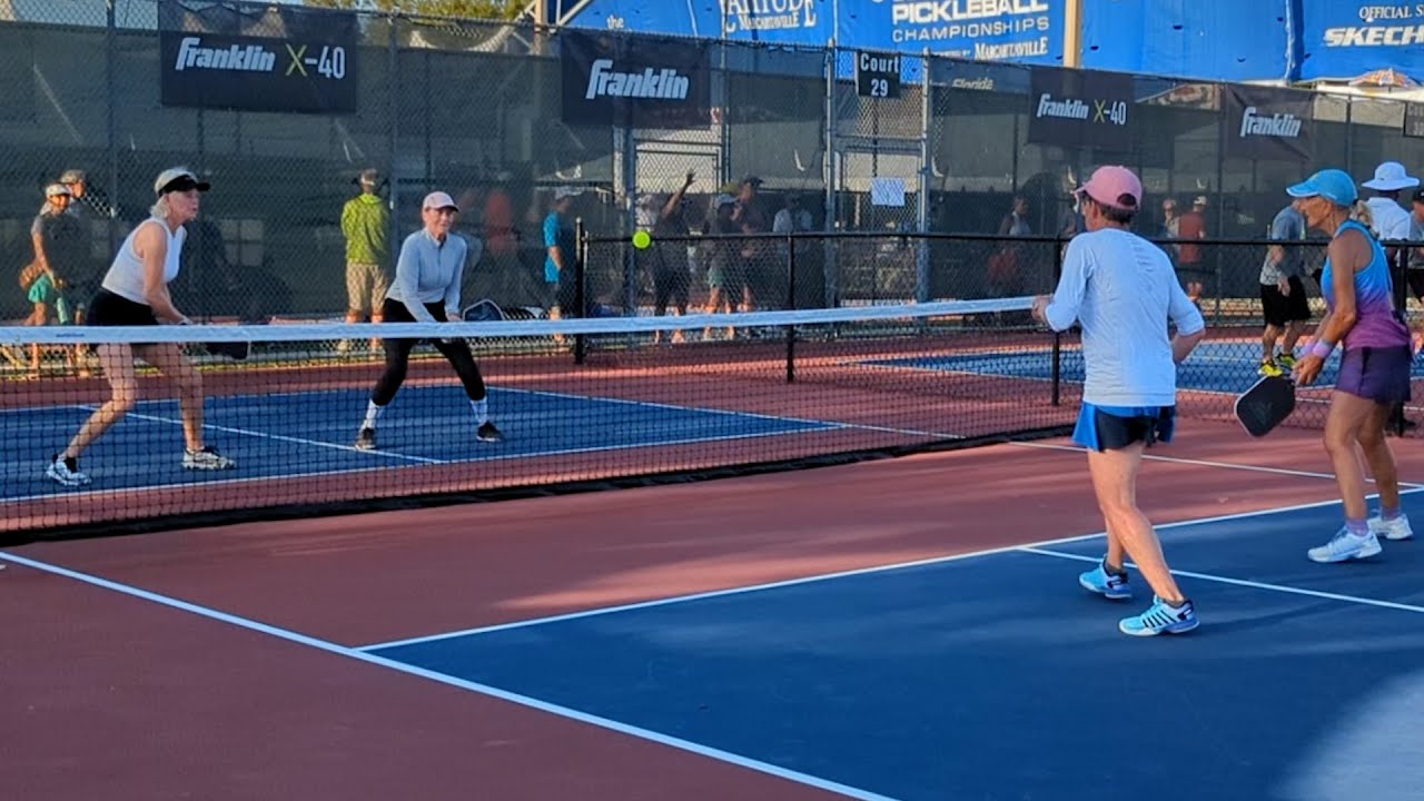 Gold Medal Match: Women's 65+ Pickleball at US Open 2025