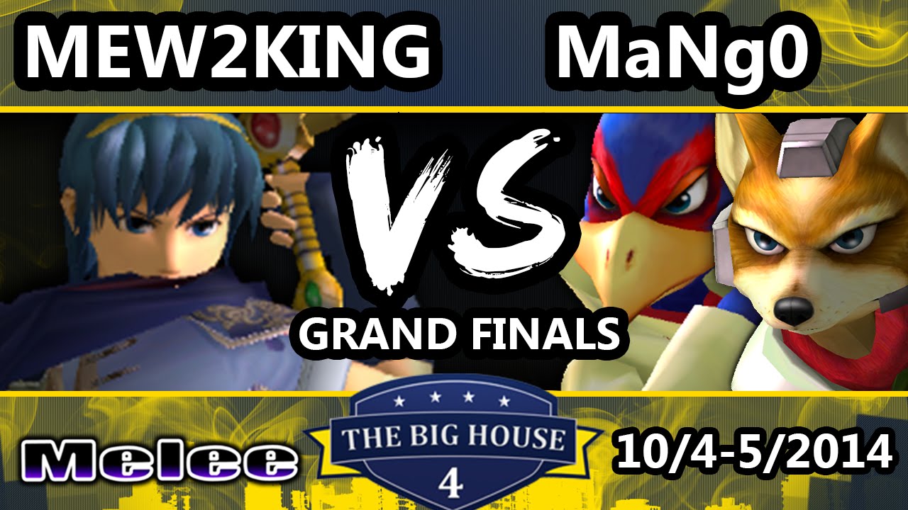 The Big House 4 - Mew2King (Marth) Vs. Mango (Fox, Falco) - Grand Finals - SSBM