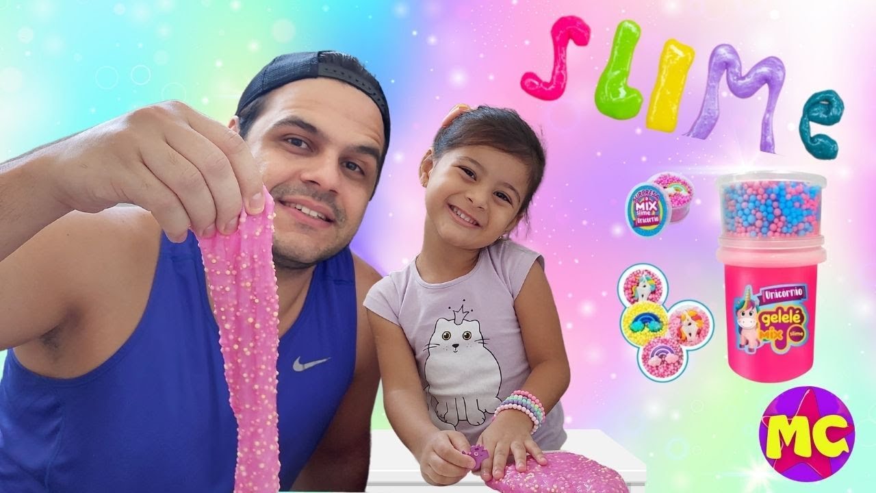 SLIME UNICÓRNIO SURPRESA - GELELÉ SURPRESA