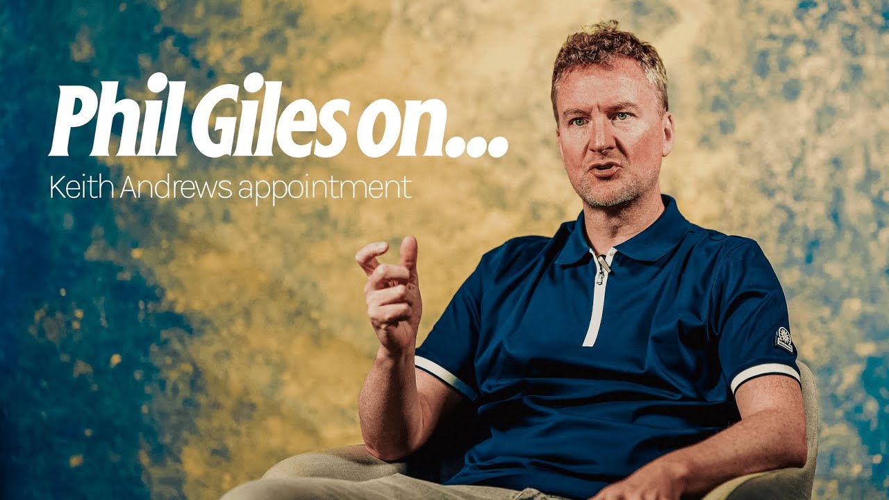 🔴 Director of Football Phil Giles on Keith Andrews' appointment as Head Coach