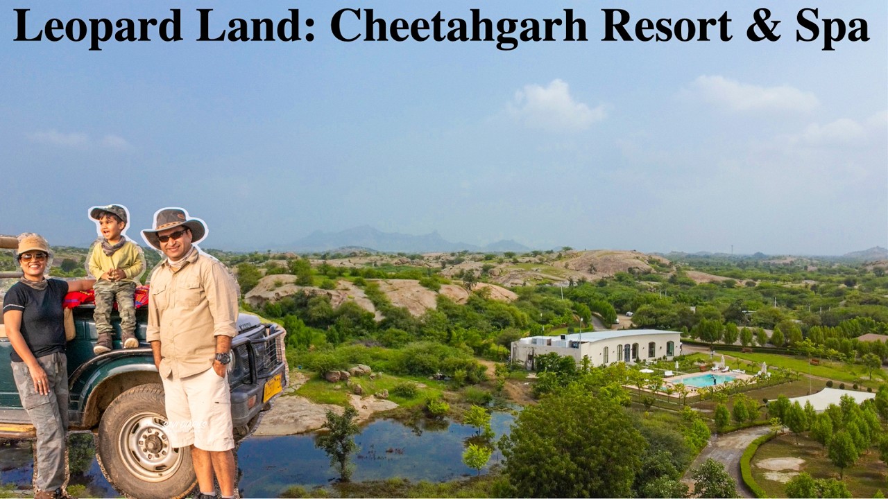 Ep 7  In the Heart of Leopard Land: WelcomHeritage Cheetahgarh Resort & Spa | Jawai | leopards