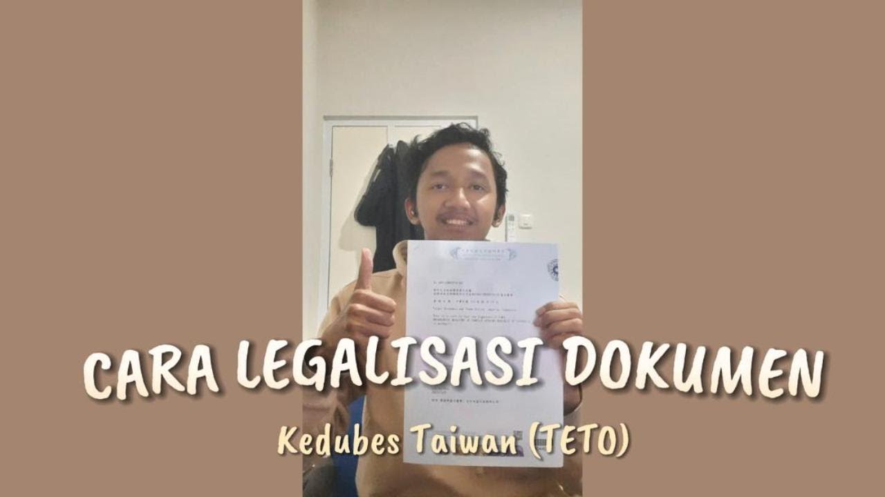 Legalisasi/Apostille Dokumen di Kemenkumham, Kemenlu, dan Kedubes Taiwan (TETO)