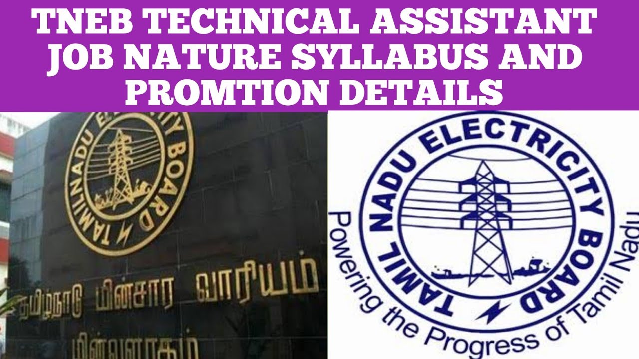 TNEB Technical Assistant job nature||syllabus details||promotion details