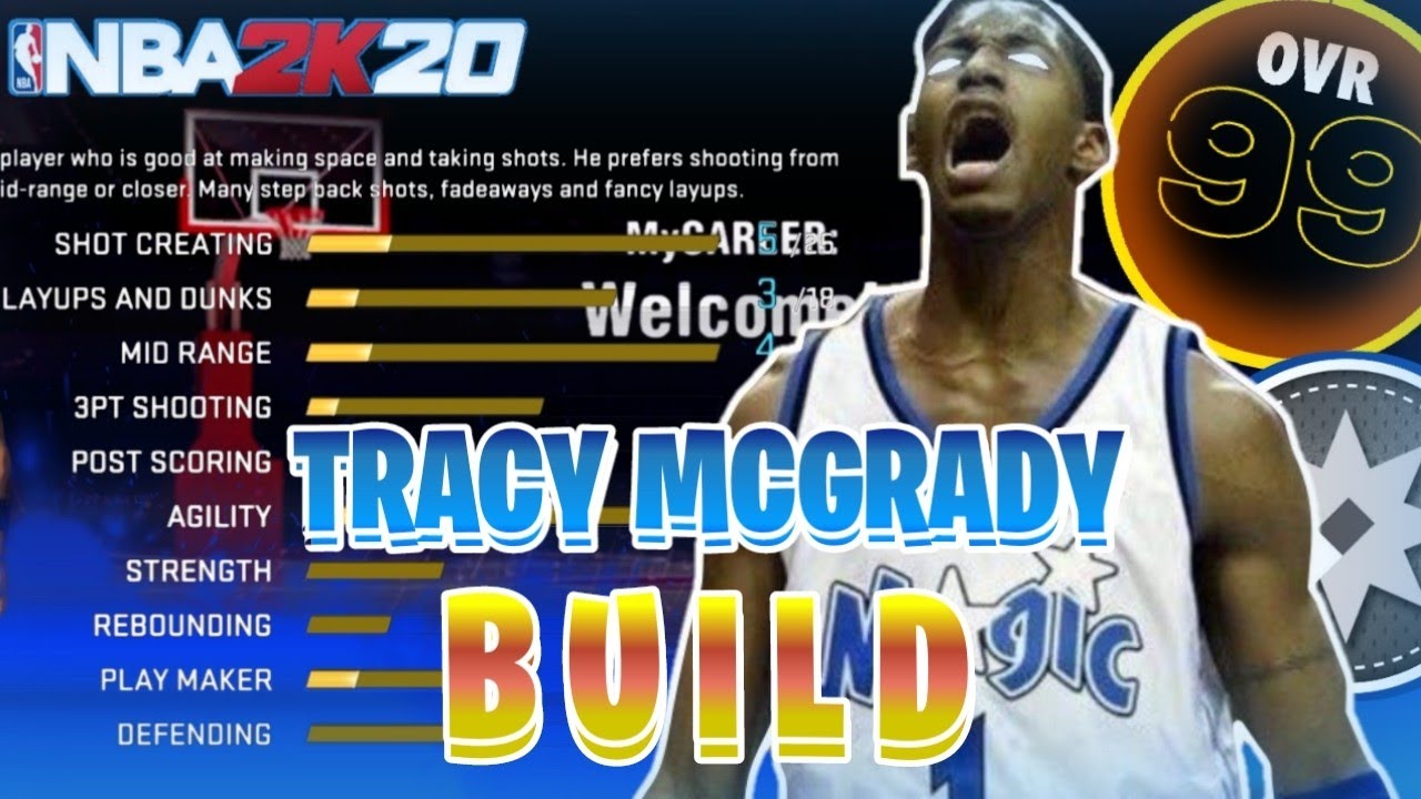 PRIME TRACY MCGRADY BUILD NBA2K20 MOBILE ANDROID IOS
