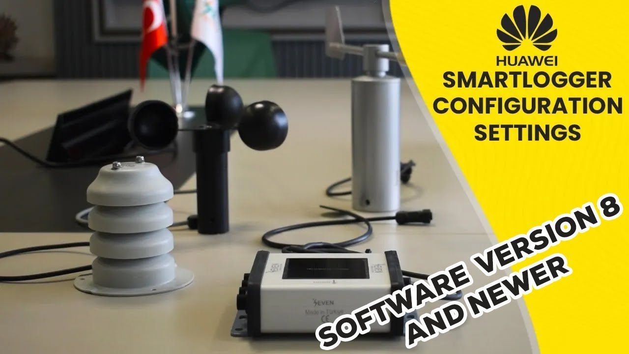 SEVEN Sensor Configuration in Huawei Smartlogger – New Software (SW8+)