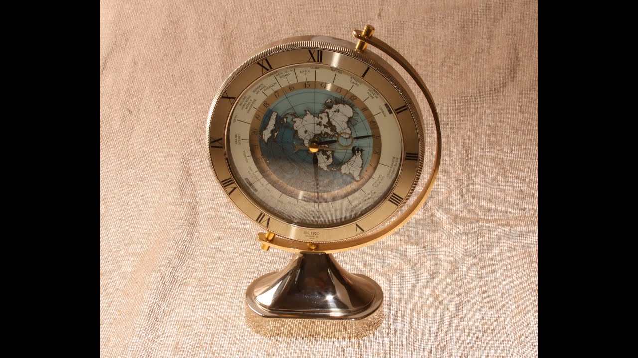 Seiko World-Time Anniversary Clock