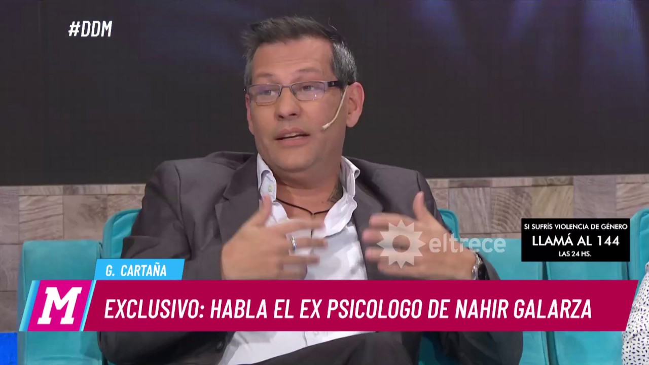 Gabriel Cartañá habló de la pericia psicológica que le hizo a Nahir Galarza