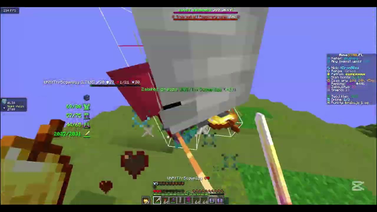 Minestar.pl  SKYPVP Montage #8  ZABIJANIE STIWÓW😈