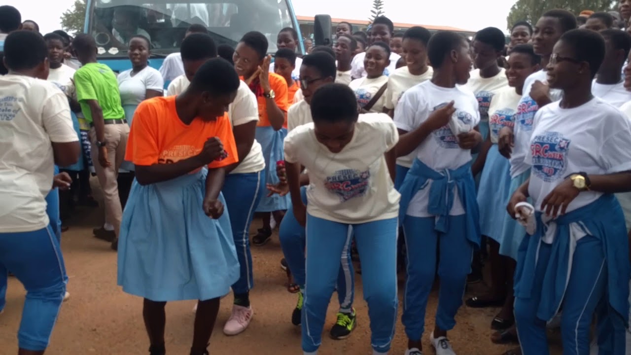Ama fashionable leader of Bechem she dance team