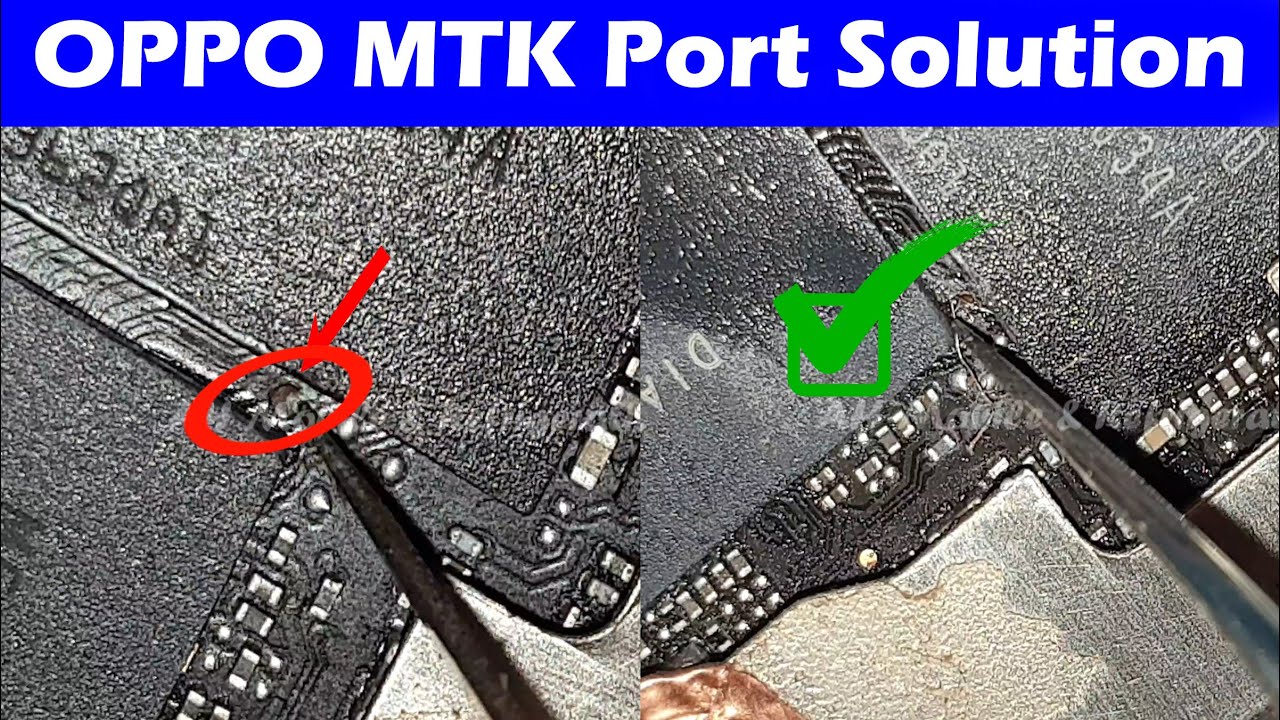 OPPO Mobile MTK Port Only Problem Fix with Jumper | OPPO F9 dead boot repair