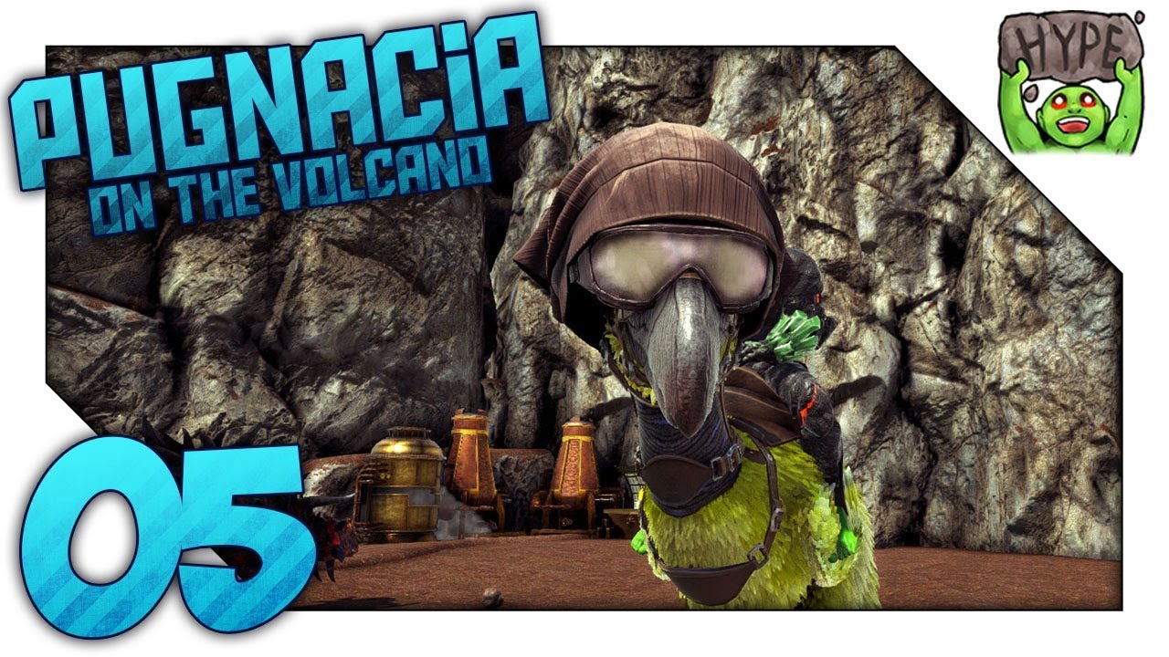 CONFLAG ANKY & TERROR BIRDS | MODDED ARK: PUGNACIA ON THE VOLCANO | EP 05