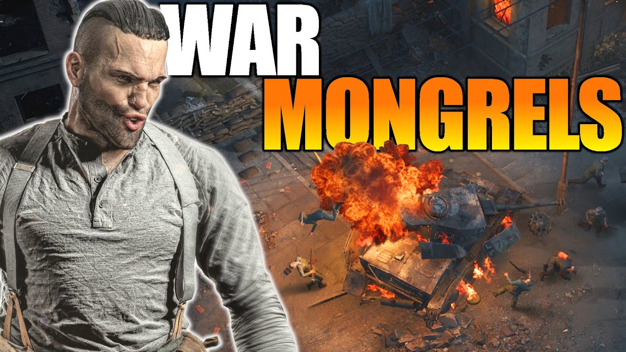 Epic WWII Commandos RTS - War Mongrels Gameplay