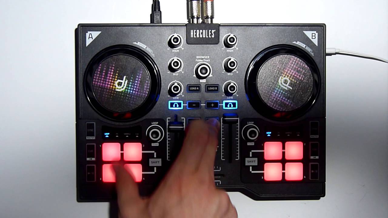 TEST [FR] Hercules DJ Control Instinct P8