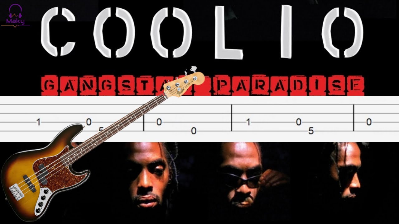 Gangsta's Paradise  - Coolio [Bass Tabs Tutorial]
