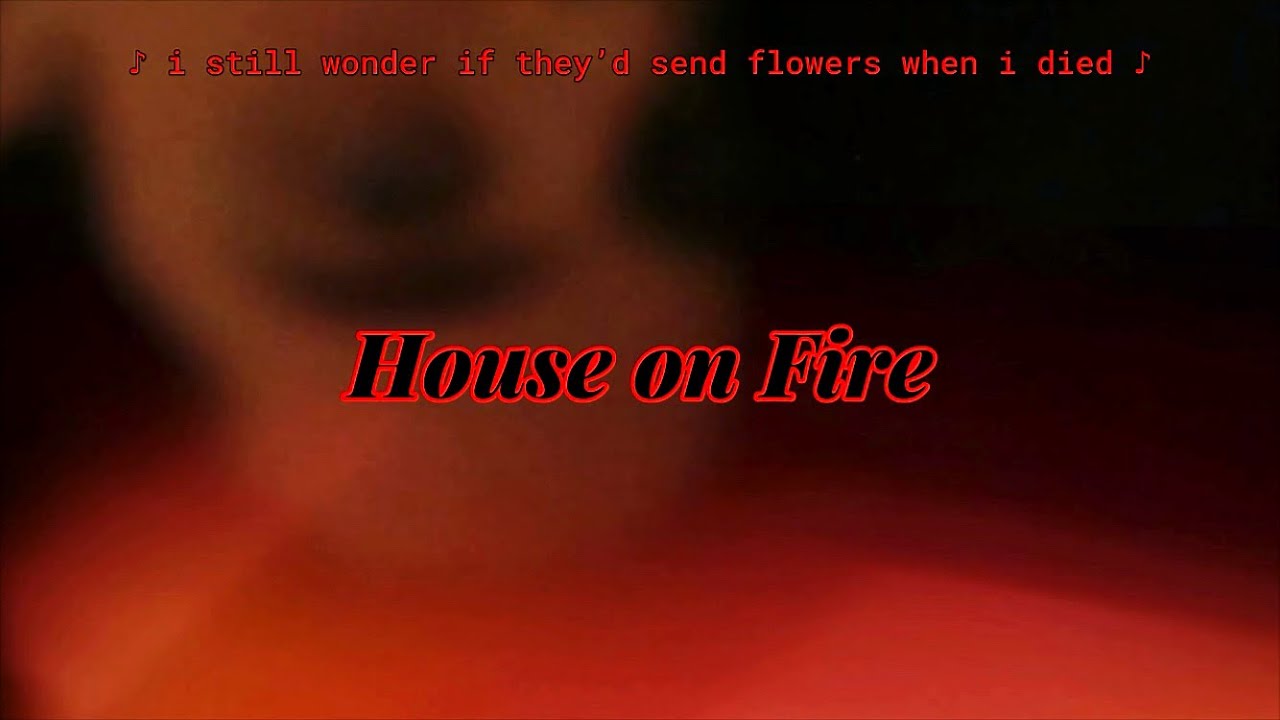 elle - House on Fire ☾ Sped Up + Lyrics ☾