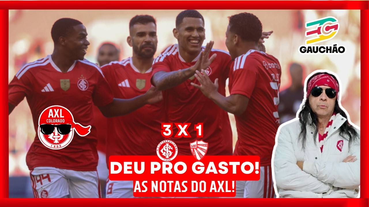 Deu pro gasto | Internacional 3 x 1 São Luiz