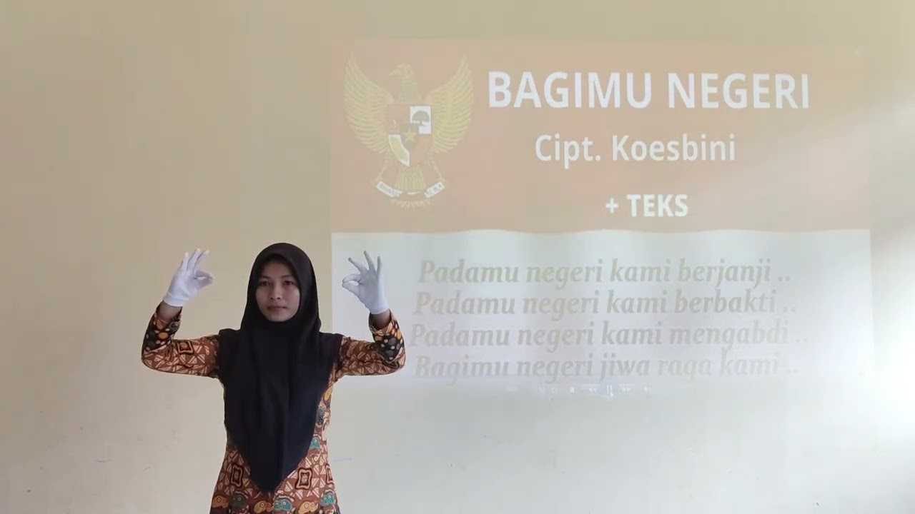 DIRIGEN  BAGIMU NEGERI - INDONESIA RAYA