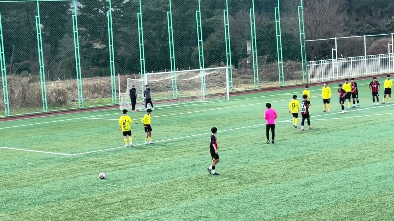 2026 제주도동계훈련 3학년 전반전 충북청주직지FC U-15 : 에필립토UTD 2026-01-15 미리내운동장