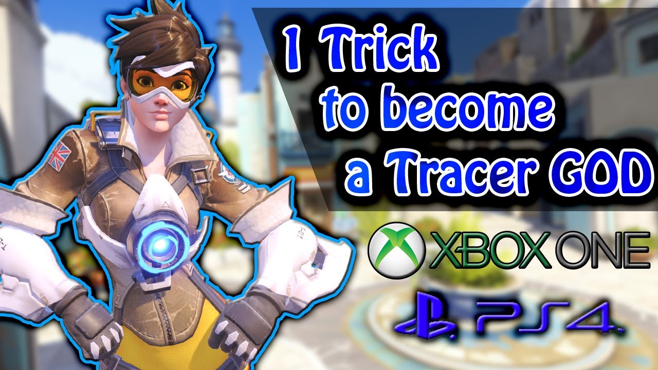 This 1 trick will make you a Tracer GOD on console! - Silxnse
