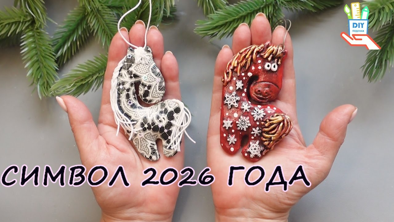 🎄Лошадку шьем из картона! [diy] 🎄