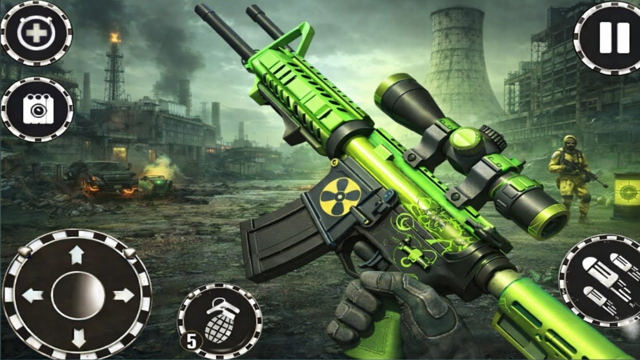 Robot War FPS Shooter | Anti-Terrorist 😱 Strike Mission Gameplay Android