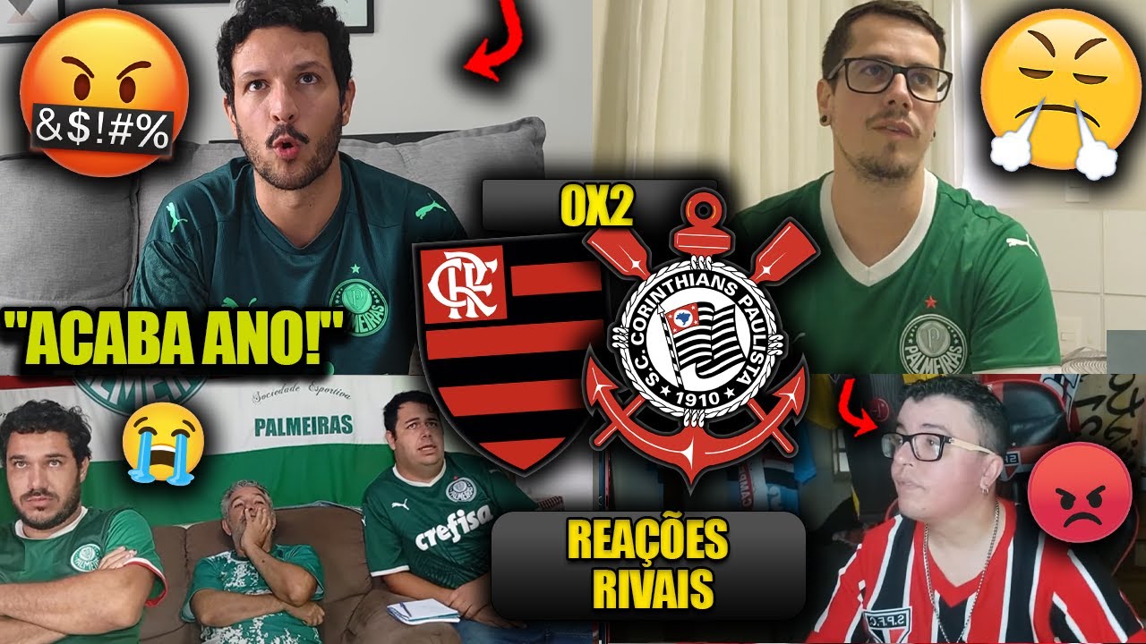 REAÇÕES dos RIVAIS FURIOSOS com o TÍTULO do TIMÃO - FLAMENGO 0x2 CORINTHIANS - REACT SUPERCOPA 2026
