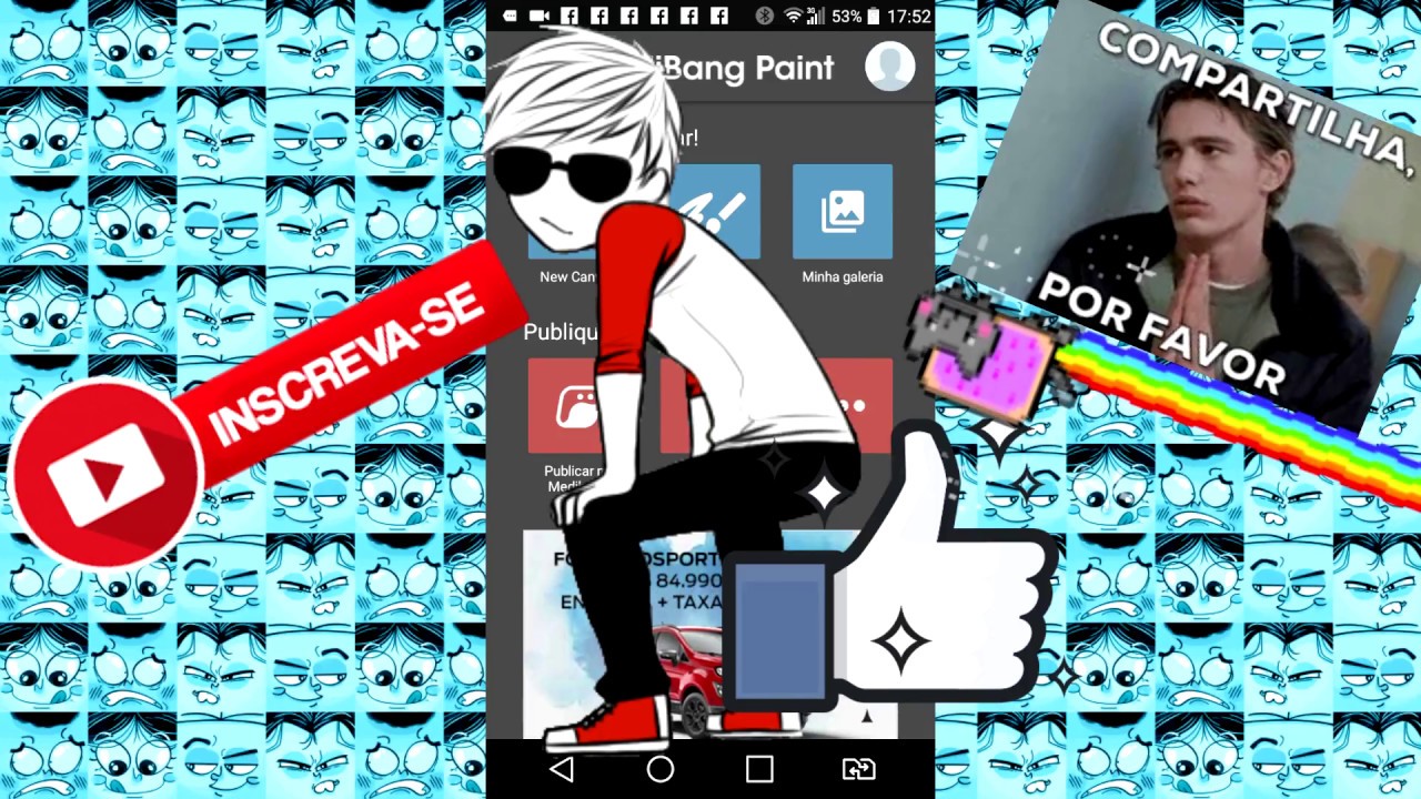 TOUR PELO MEDIBANG PAINT MOBILE : COMO BAIXAR VÁRIOS PINCÉIS
