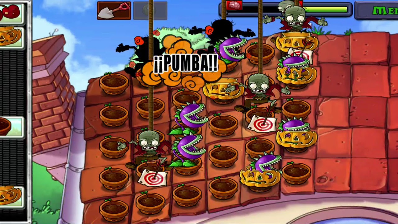 Plantas vs Zombies tejado nivel 5 🧟🧟‍♀️