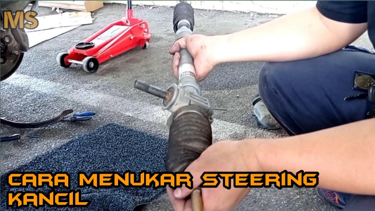cara-cara menukar steering kancil 660-850