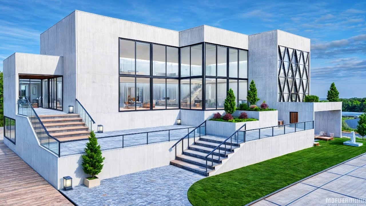 PUBG mobile house design for level 25-28🔥 beautiful house with construction tutorial