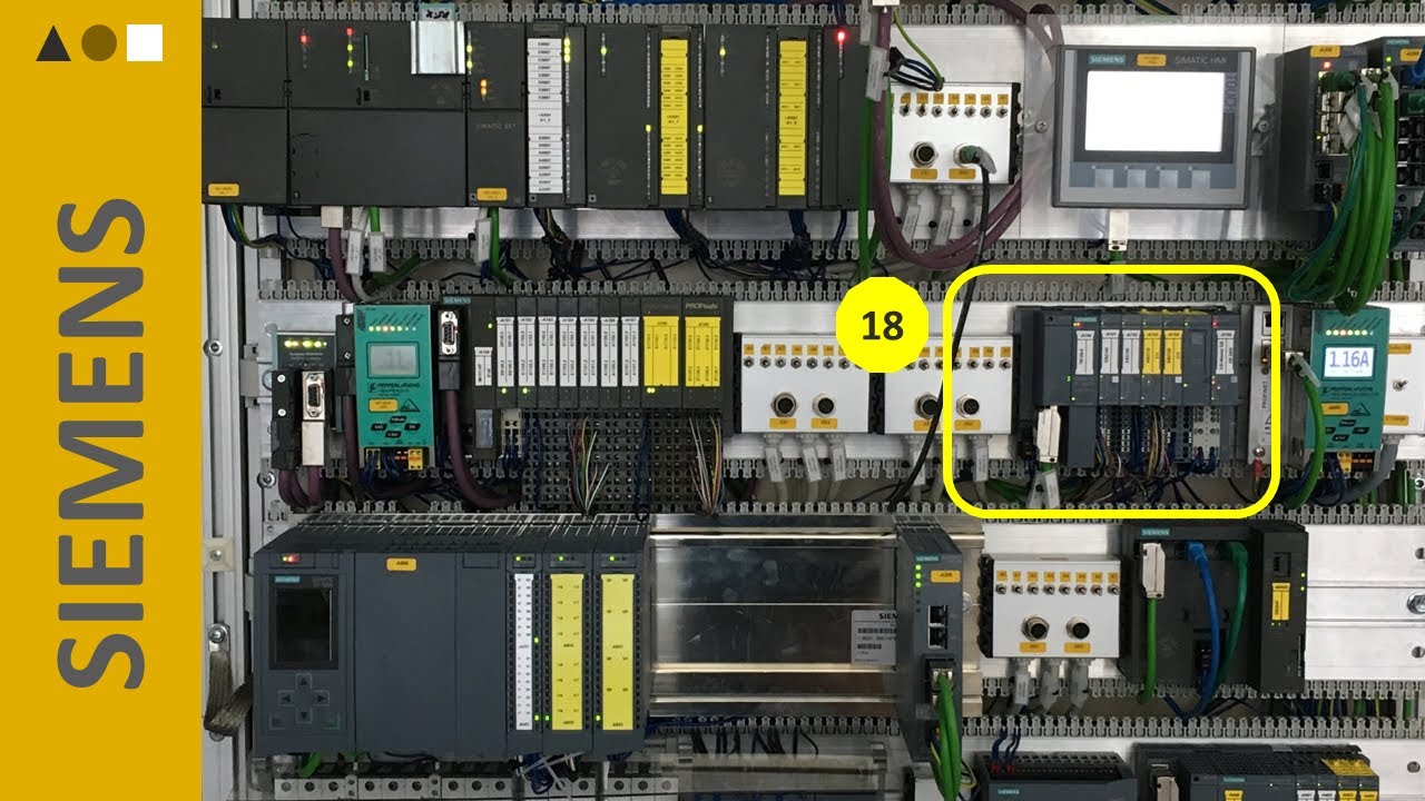 Armoire d'automatisme 1 - Siemens - Identifier les organes
