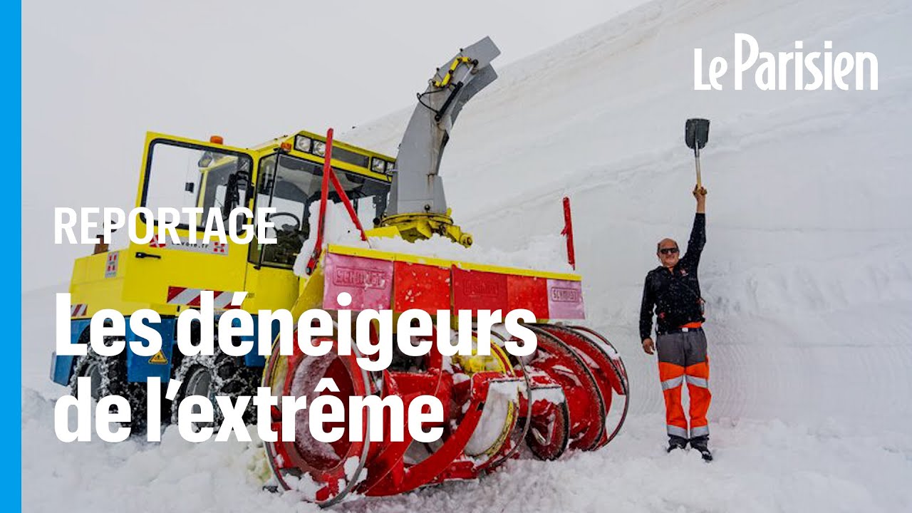 Les images impressionnantes du dangereux déneigement XXL du col du Galibier