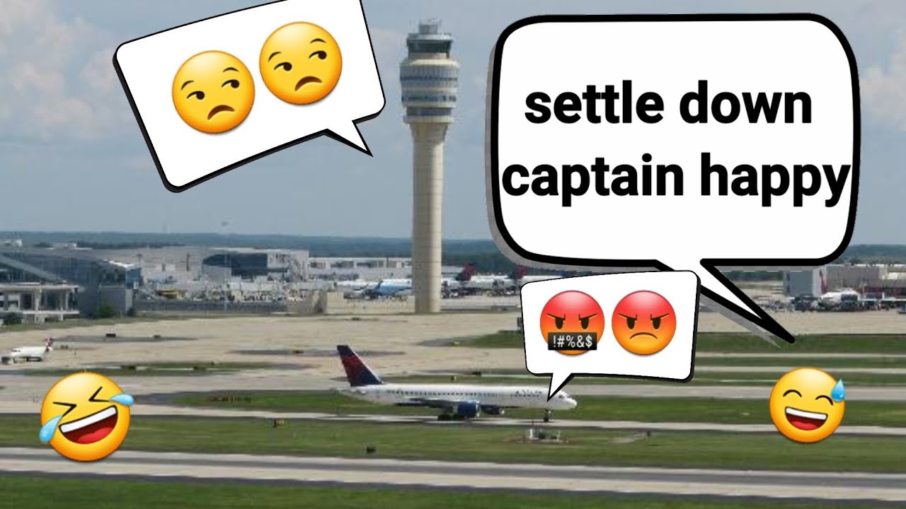 Funny ATC Recording: Captain Happy