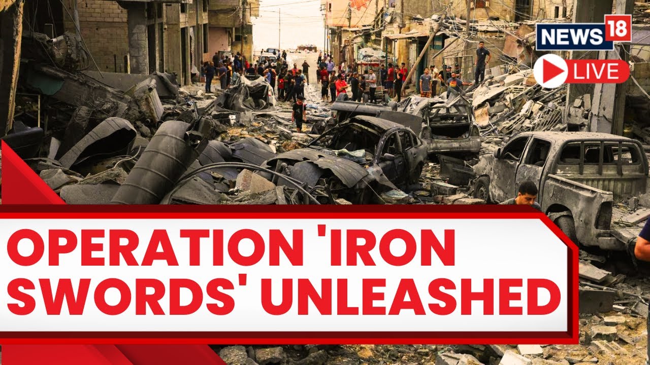 Israel Vs Palestine War Day 3 LIVE | Operation Iron Sword Unleashed | Israel Is At War With Hamas