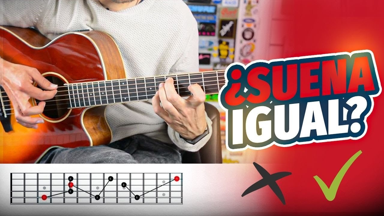 Las TRÍADAS abiertas en la GUITARRA: Subiendo el nivel