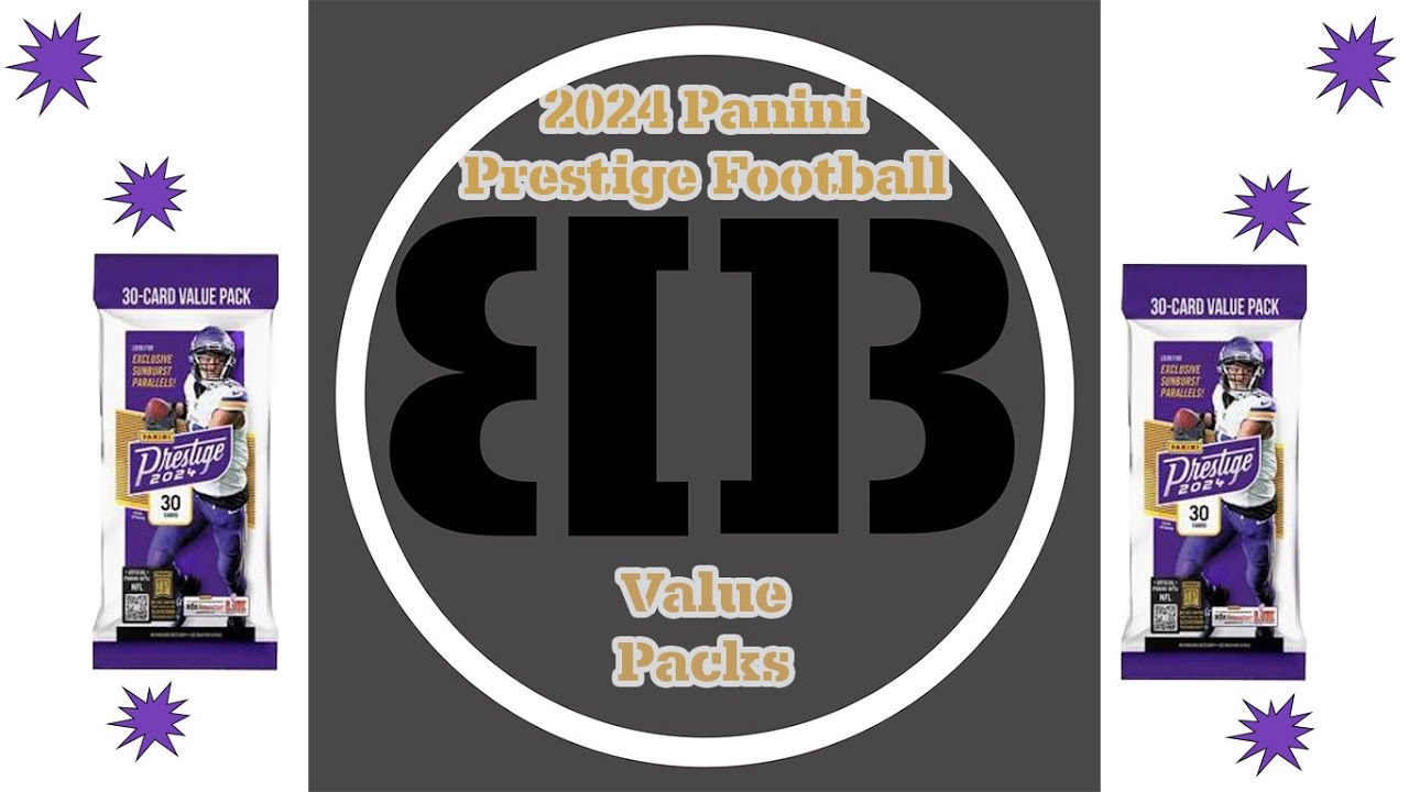 2024 Panini Prestige Football Value Packs